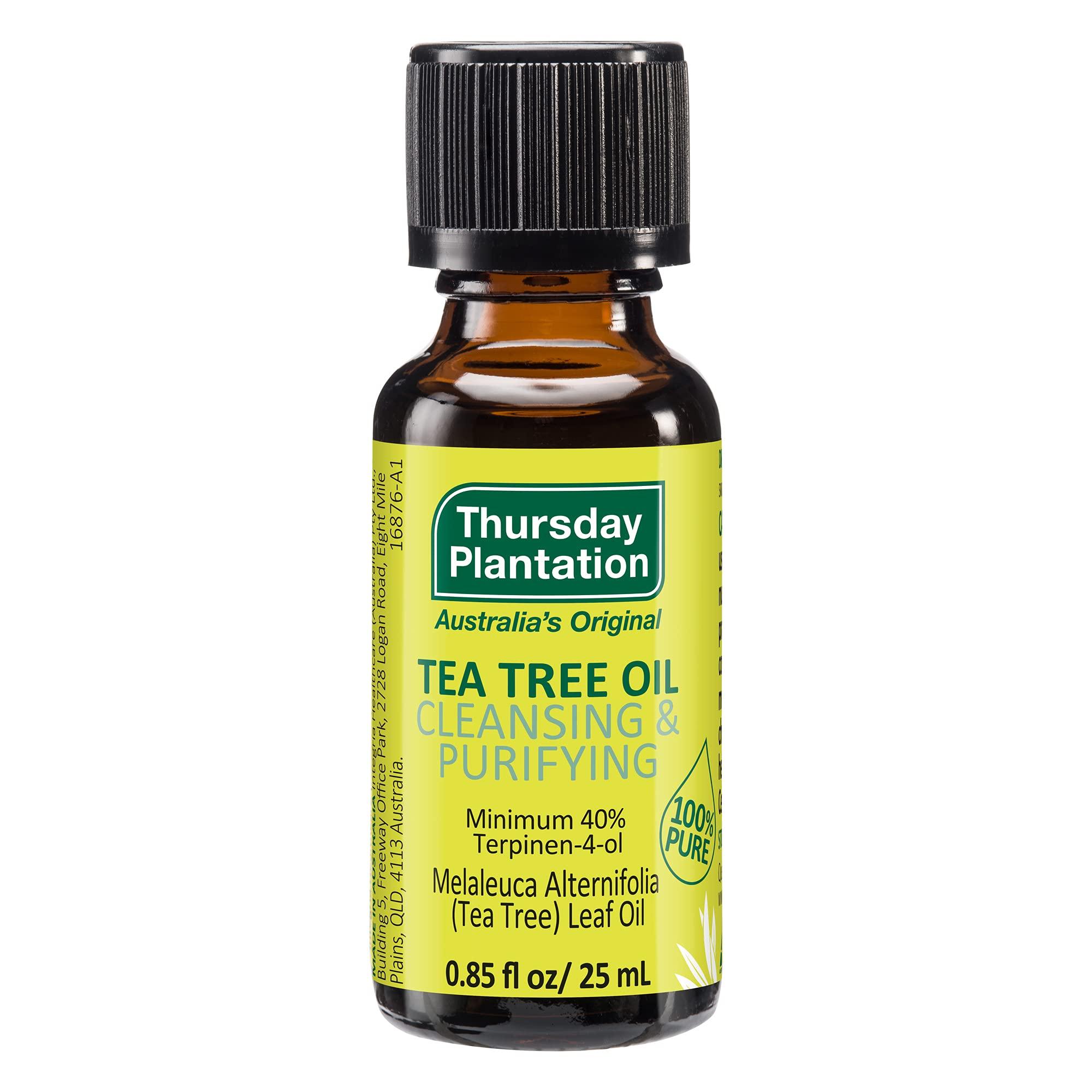 Thursday Plantation Thursday Plantation Australian Tea Tree Oil, Naturally Sourced Oil, Cleanses and Purifies, 0.85 fl oz