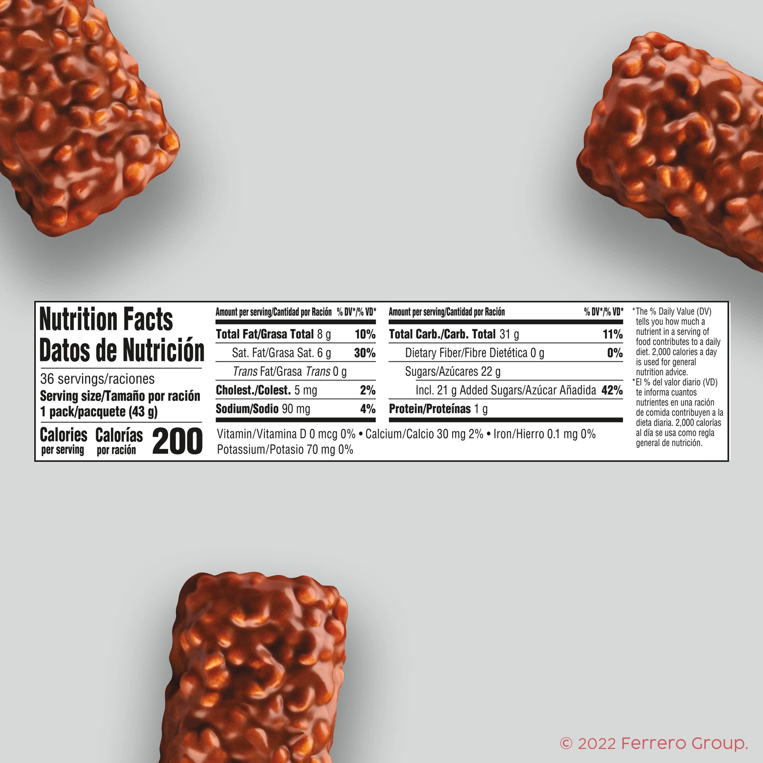 100 Grand 100 Grand Crispy Milk Chocolate with Caramel, Full Size Individually Wrapped Candy Bars, 1.5 oz each, Bulk 36 Count Box