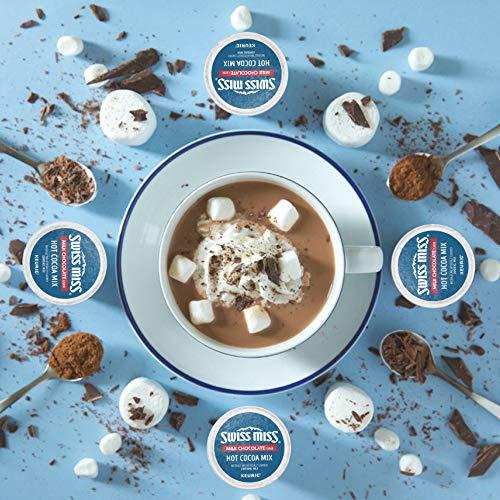 Swiss Miss Swiss Miss Milk Chocolate Hot Cocoa, Keurig Single-Serve Hot Chocolate K-Cup Pods, 96 Count