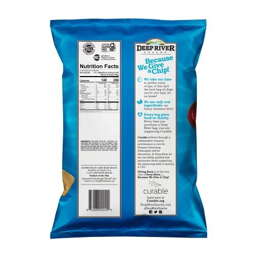 Deep River Snacks Deep River Snacks Sea Salt & Vinegar Kettle Cooked Potato Chips, 2 Ounce (Pack of 24)