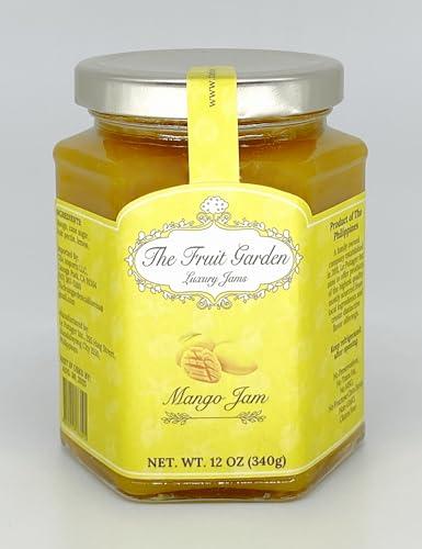The Fruit Garden The Fruit Garden Mango Jam - Made with Philippine Mangoes & Cane Sugar - Imported from the Philippines - 12 Ounces