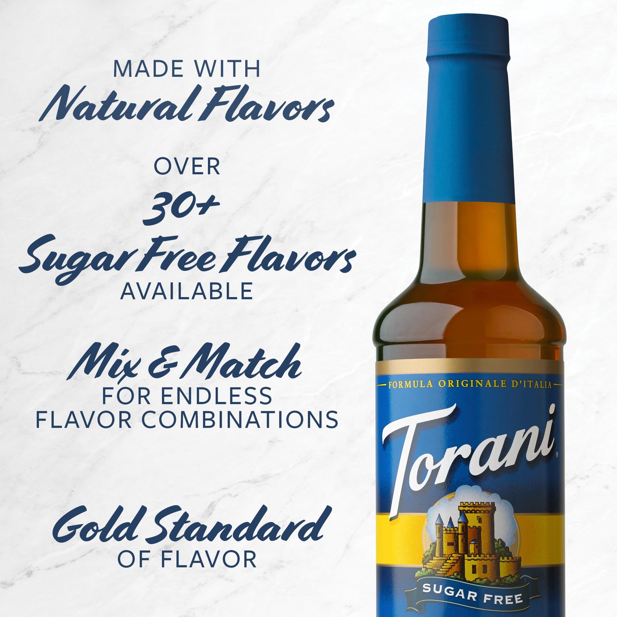 Torani Torani Sugar Free Syrup, Variety Pack, 25.4 Ounce (Pack of 4)