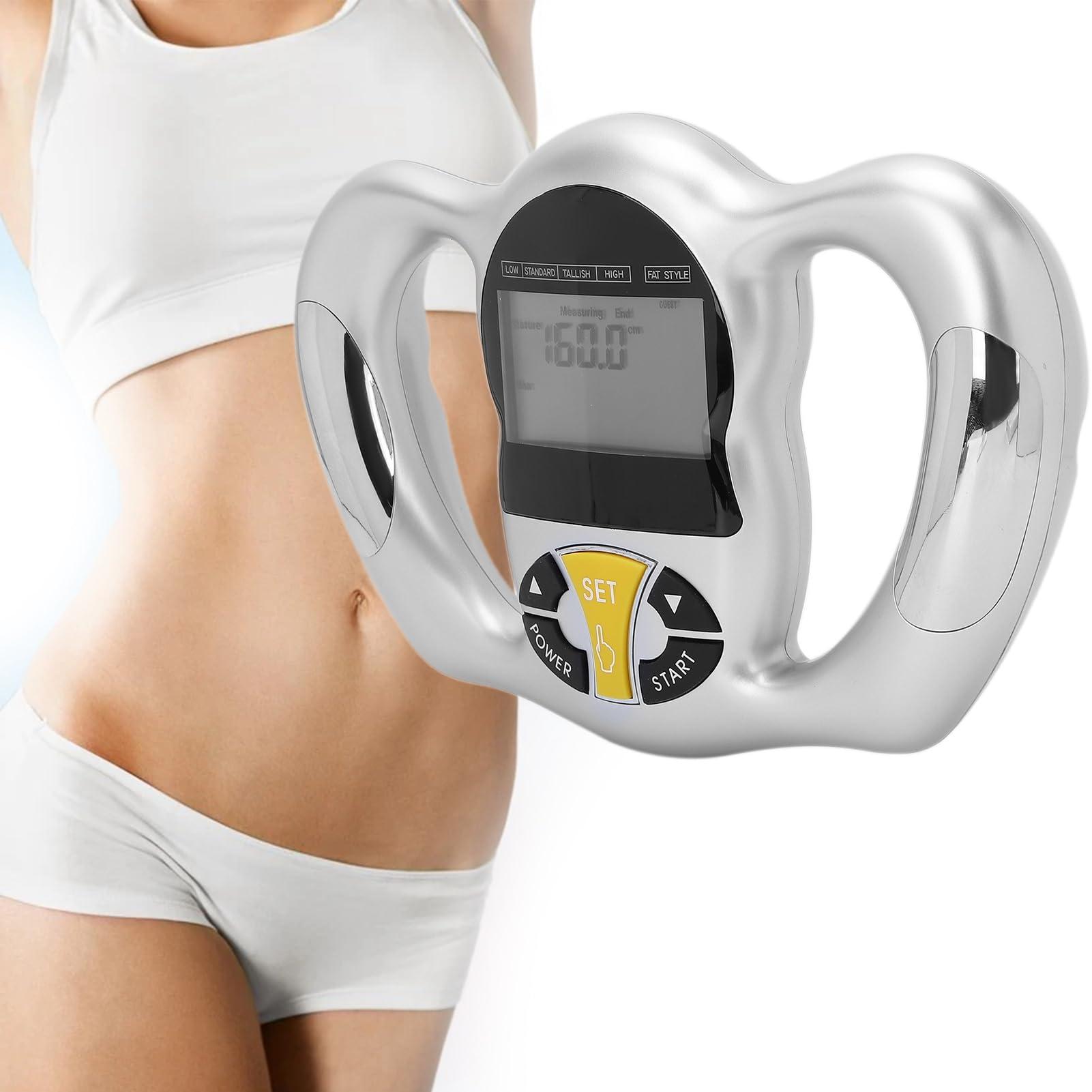 YUYTE Handheld Body Fat Tester, Body Composition Analyzer, Body Fat Measuring Instrument Bmi Meter Fat Analyzer Body Fat Monitor, The Measurement Speed is Fast and The Method is Simple