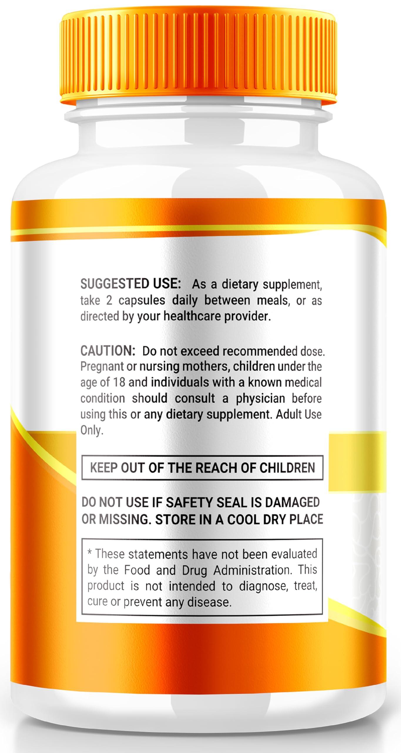 NutraRize (5 Pack) NervoCure Capsules, All Natural Formula for Cognitive Health & Wellness, Maximum Strength Supplement for Holistic Support, Brain-Boosting Pills Plus, Nervo Cure Reviews (300 Capsules)