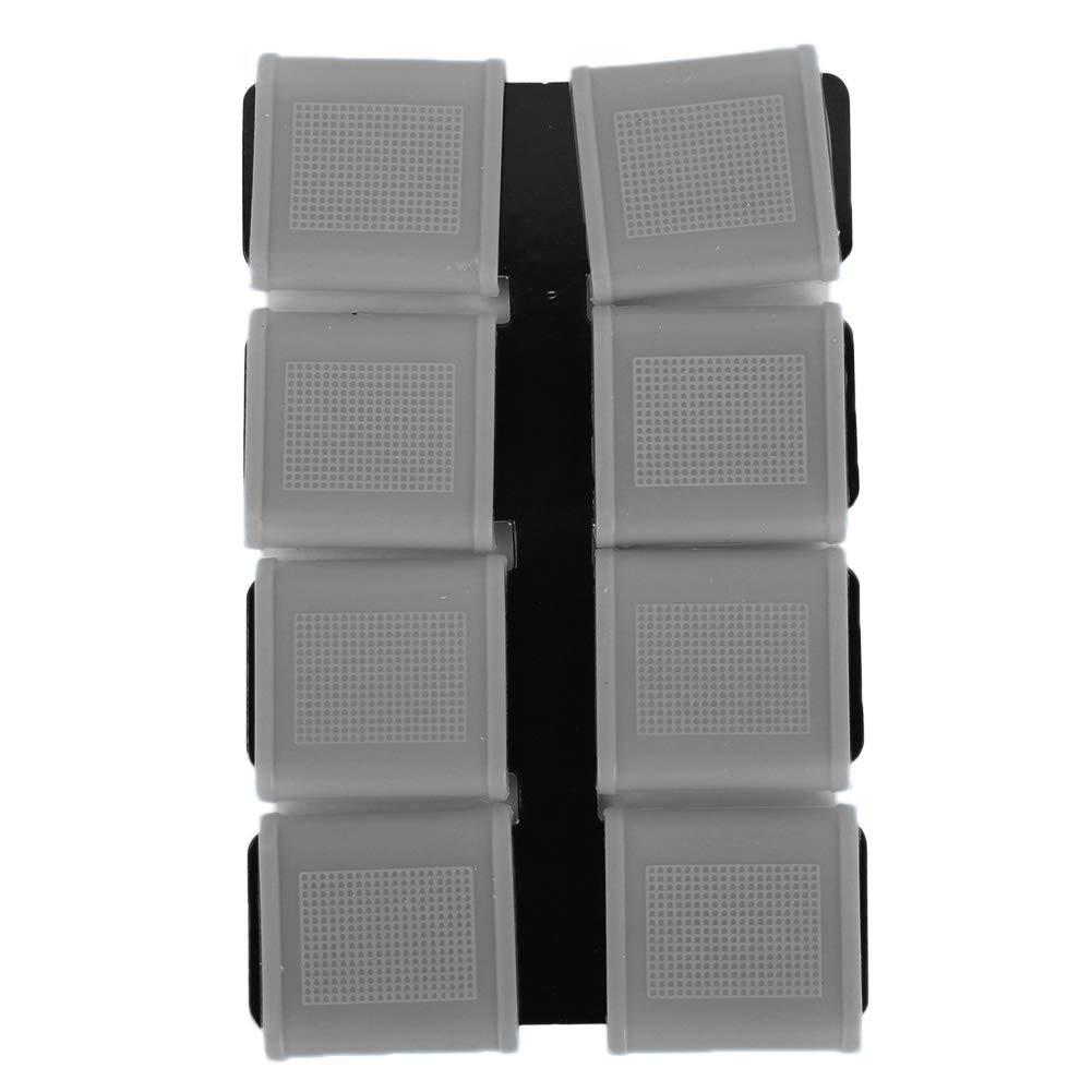 NDNCZDHC NDNCZDHC Golf Finger Sleeve, 8 PCS Set Silicone Protector for Finger Articulation, Non-Slip and Wear-Resistant, Golf Finger Sleeve Use for Bruised Finger, Sport(Gray)