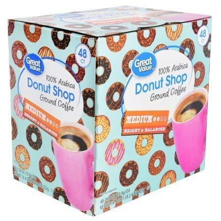 Great Value Great Value Donut Shop Blend 48 Pack of K- Cups