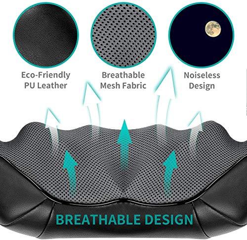 Nekteck Nekteck Neck Massager and FM06 Foot Massager Machine with Heat Bundle