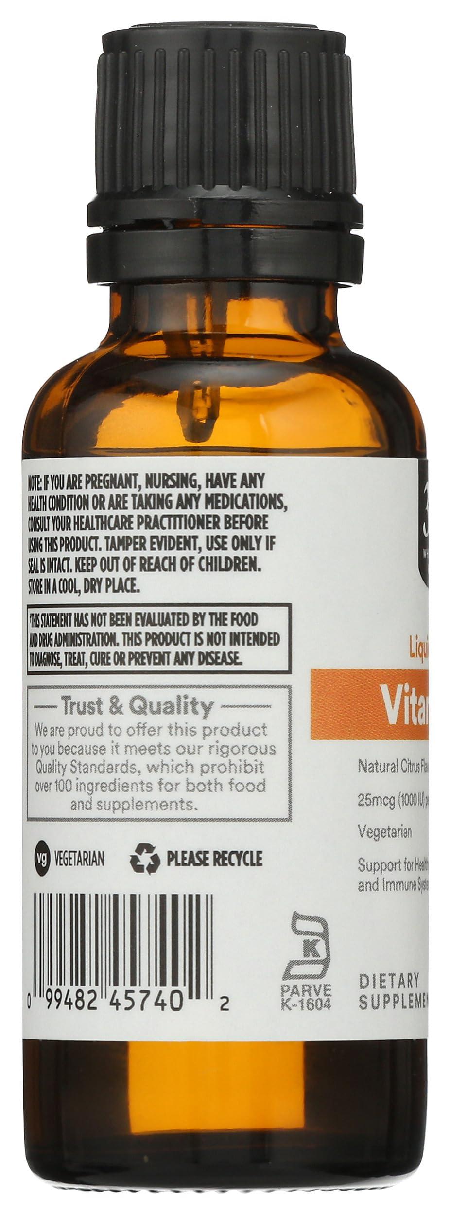 365 by Whole Foods Market 365 by Whole Foods Market, Vitamin D3 Citrus, 1 Fl Oz