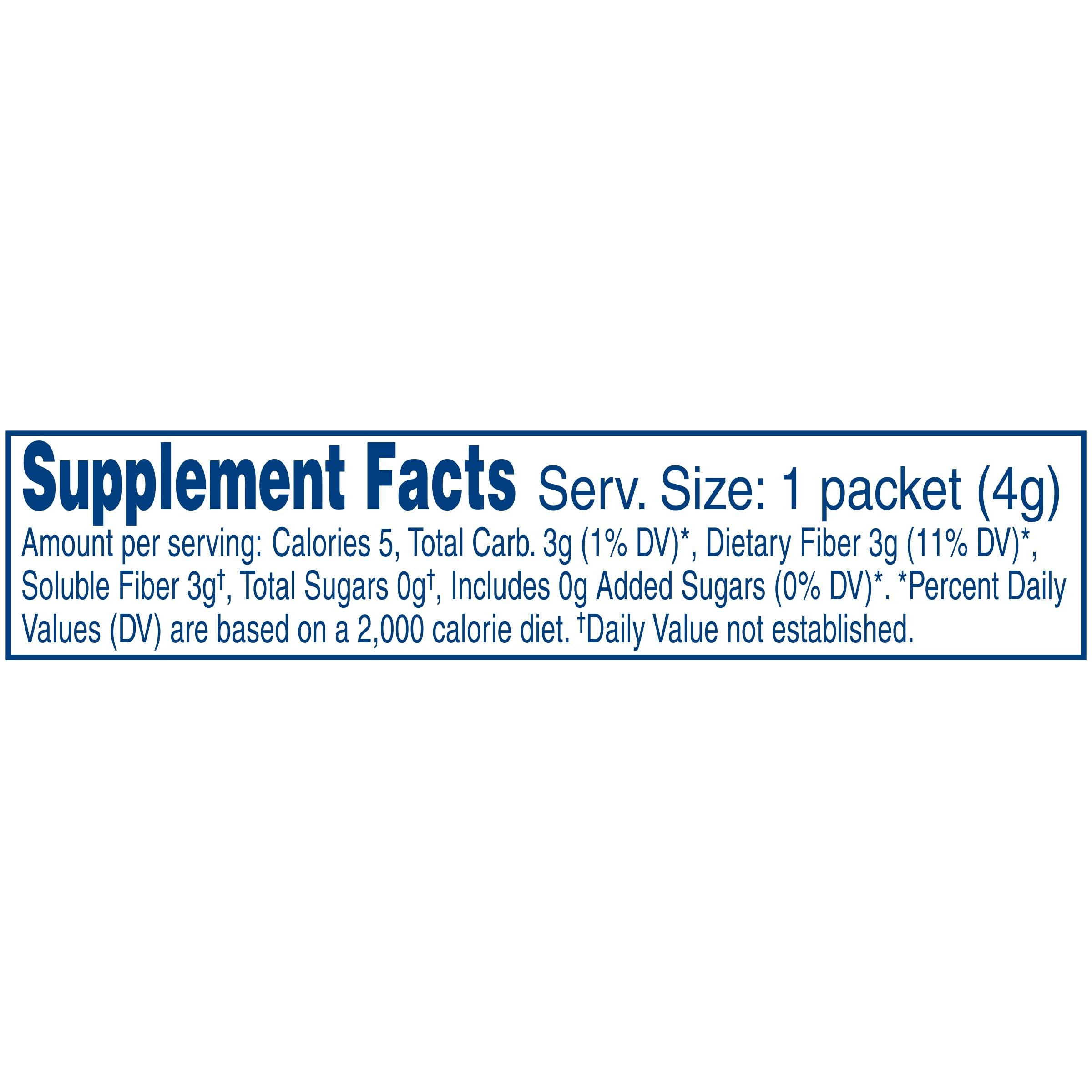 Nestle Nestle Health Science NutriSource Fiber Supplement Packet, Unflavored, 0.14-Ounce Packet (Pack of 12)