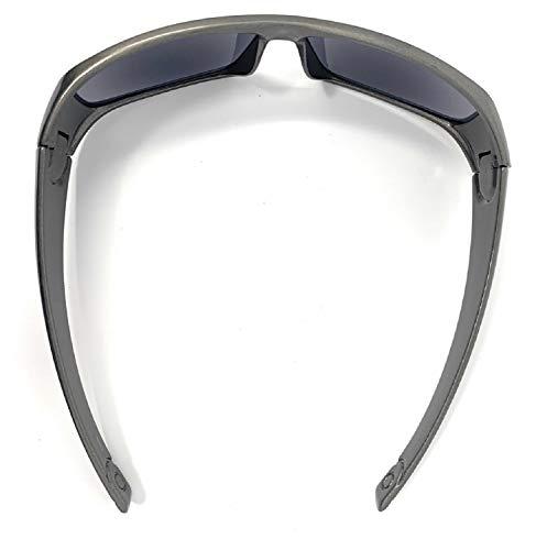 Incredible Bargains The Unisex Wrap Around Terminator Sun Reader Reading Sunglasses for Men and Women +1.25 Dark Silver