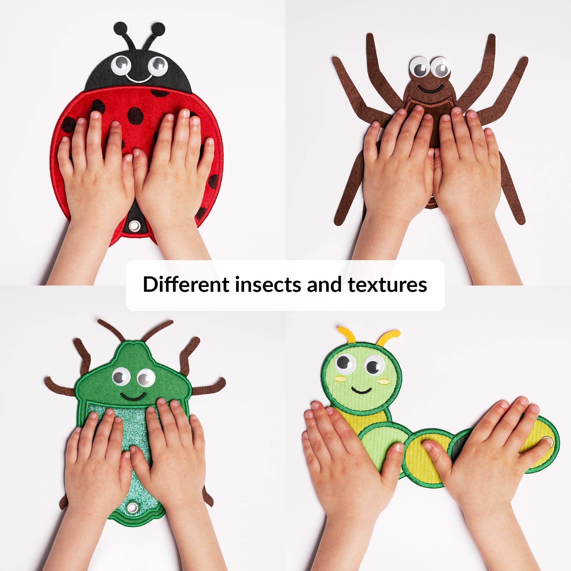 ODOXIA Sensory Mats Texture Children | Sensory Tiles for Kids | Sensory Pads for Autistic Children | Helps with Sensory Seeking Kids | Playful Learning Toys for Toddlers