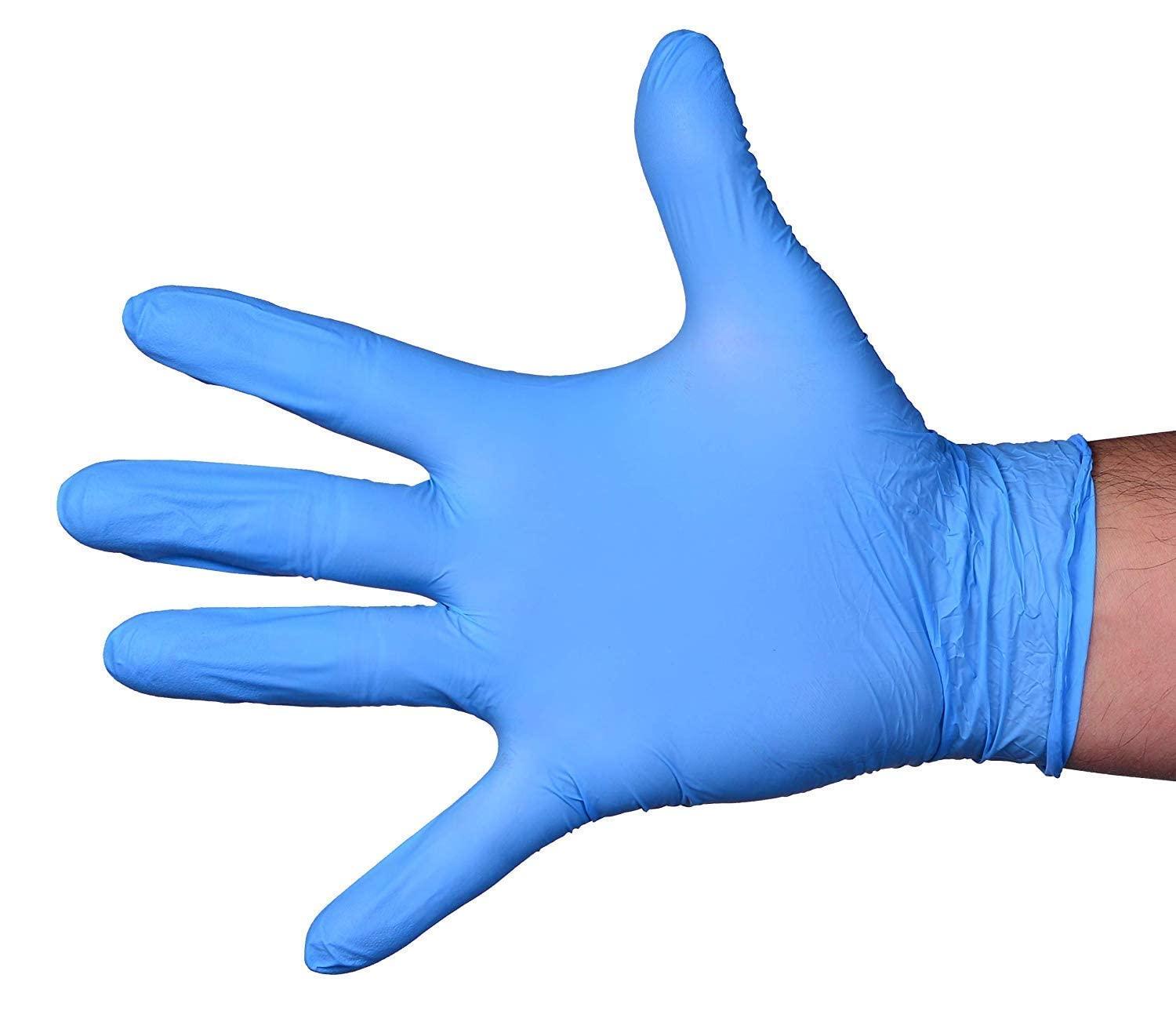The Safety Zone Powder Free Latex Glove, 4mil, Natural, MD