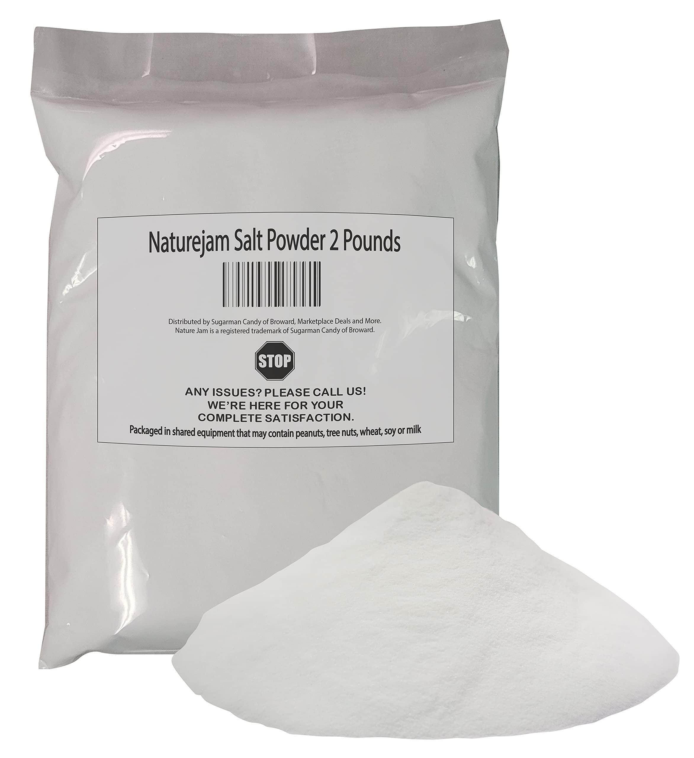 Naturejam Naturejam Salt Powder 2 Pounds-AKA Flour Salt for Popcorn