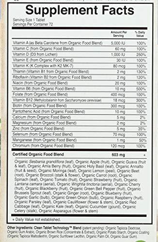 Garden of Life Garden Of Life, Vitamin Men\'s Once Daily Multi, 72 Tablets Organic