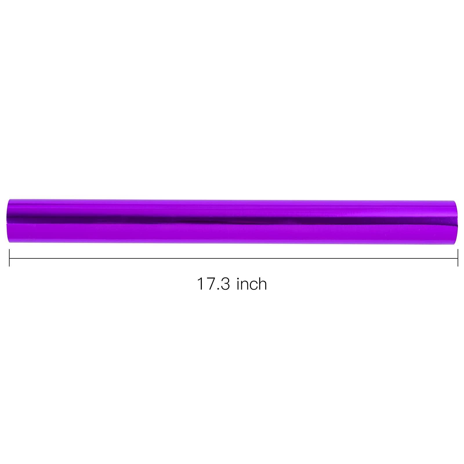 RUSPEPA RUSPEPA Purple Metallic Wrapping Paper - Solid Color Paper Perfect for Halloween, Birthday, Christmas, Baby Shower - 17.5 Inches X 32.8 Feet