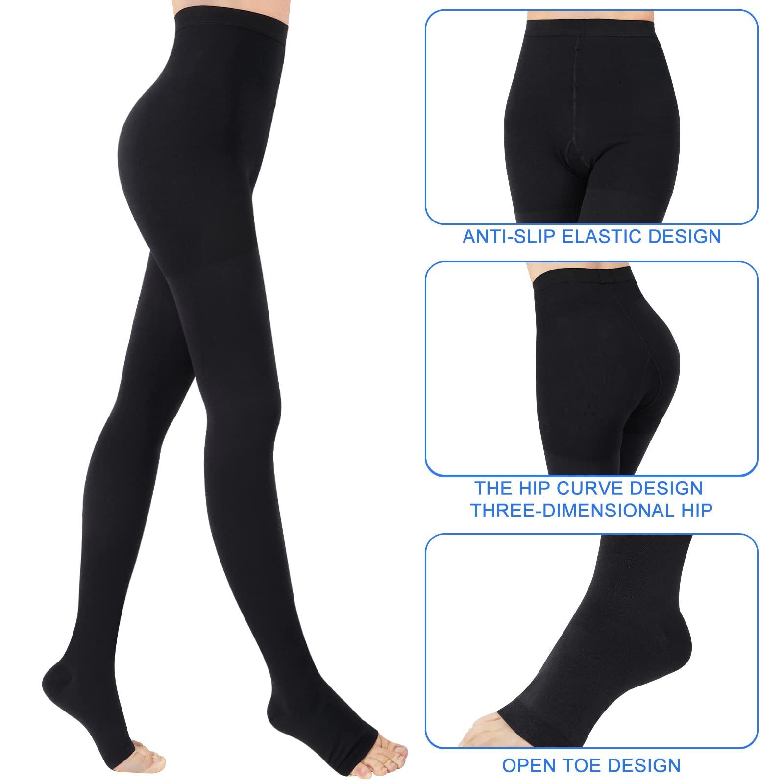 Athbavib Medical Compression Pantyhose for Women & Men, 20-30mmHg Compression Stockings