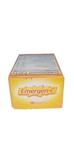 Emergen-C Emergen-C Dietary Supplement with 1000mg Vitamin C (Super Orange Flavor, 0.32 Ounce each, 30 count (Pack of 3-10 packs)