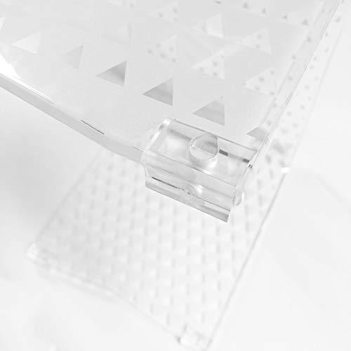 (Senko) Senko 87692 Triangle Bath Chair, Bath Chair, Height Approx. 13.8 inches (35 cm), White, Approx. W 16.9 x D 10.2 x H 13.8 inches (43 x 26 x 35 cm)