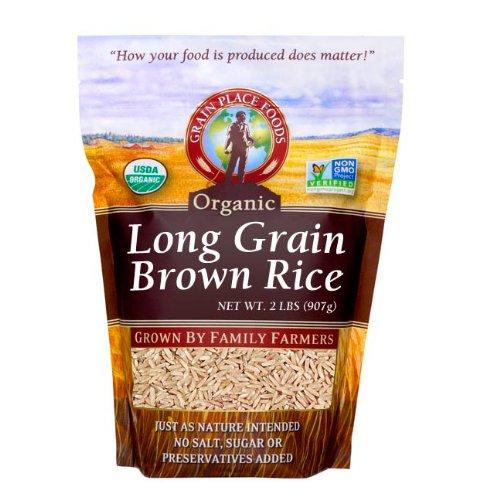 Grain Place Foods GREAT PLAINS Long Grain Brown Rice, 32 OZ