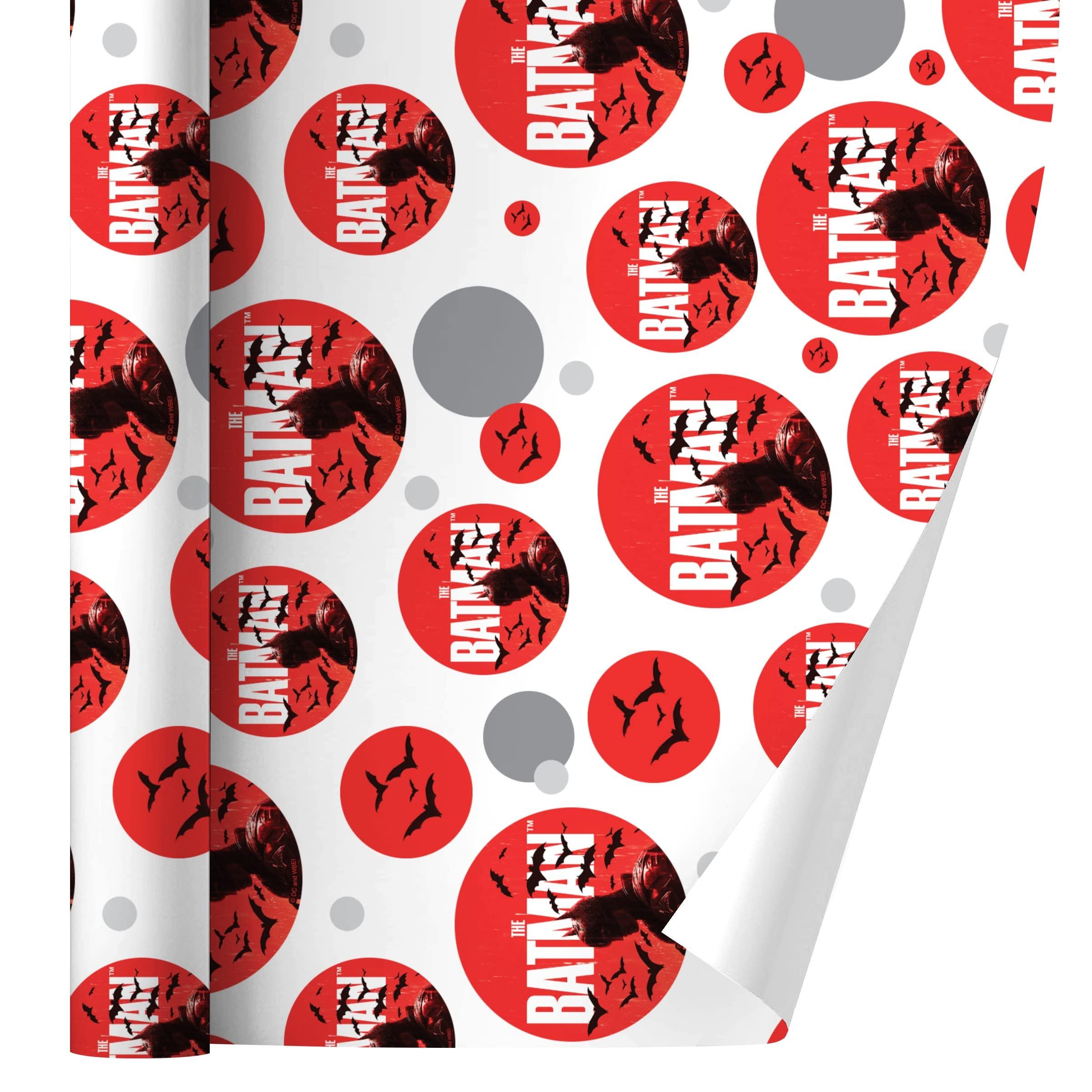 GRAPHICS & MORE GRAPHICS & MORE The Batman Gift Wrap Wrapping Paper Roll