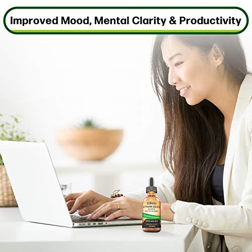 SBR Nutrition SBR Nutrition D3+K2 and Elderberry Bundle Vitamin D3K2 (MK7) Liquid Drops, Peppermint,1oz | Elderberry & Echinacea & Vitamin C Liquid Drops, 2oz | Adults & Kids | Non-GMO, Gluten Free