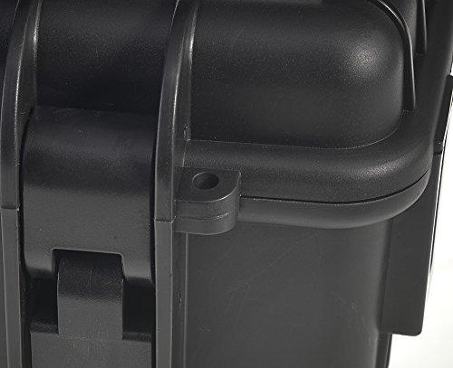 B&W International GmbH B&W Outdoor Case Hard Case Type 6600 Empty (Hard Case IP67, No Contents, Waterproof, Inner Dimensions 50 x 28.5 x 18.5 cm, Black)