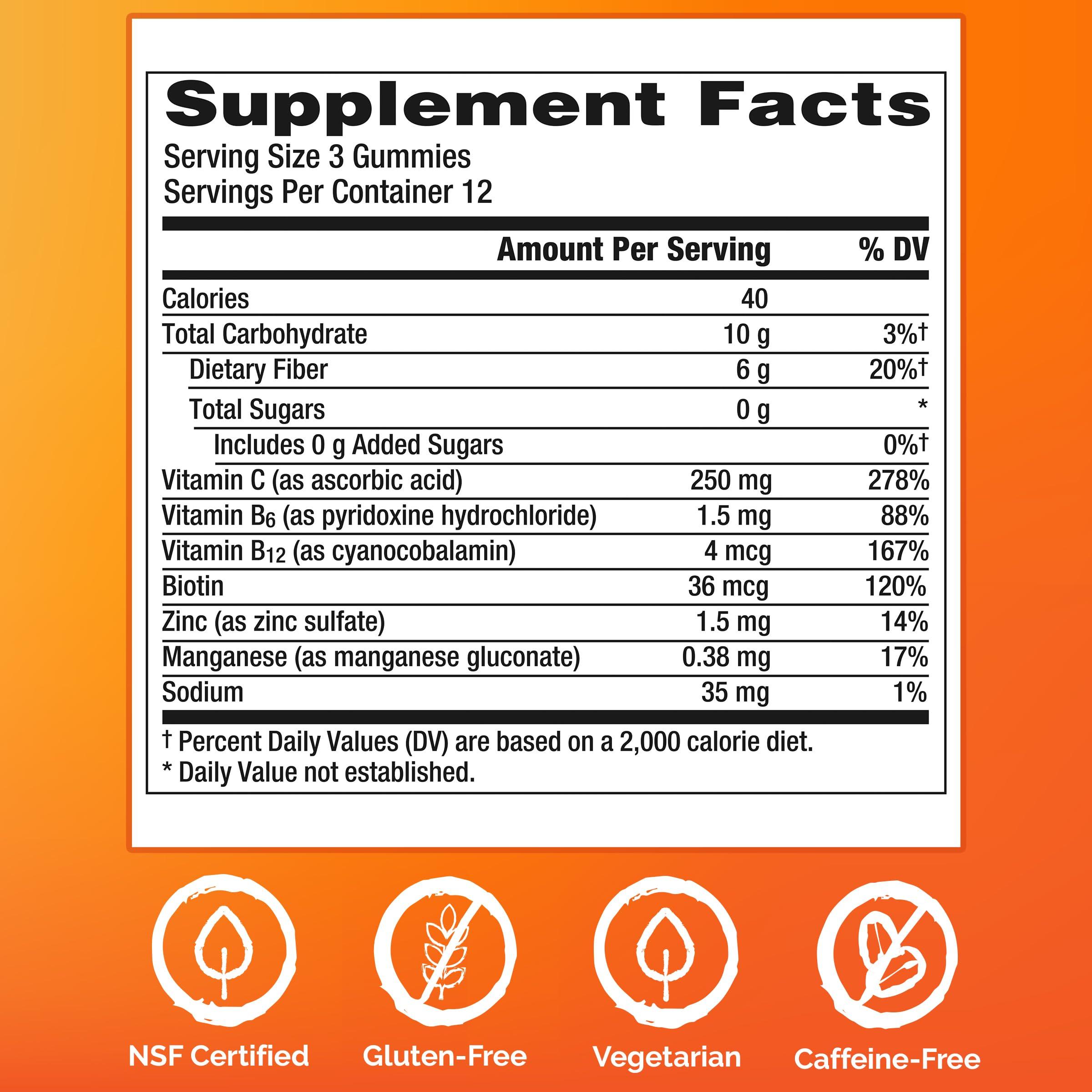 Emergen-C Emergen-C Zero Sugar Immune Support Adult Gummies 36 Count