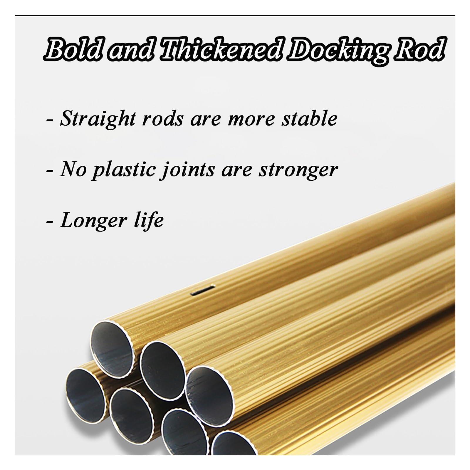 LONGWEISHOP Telescopic Window Cleaner with Squeegees, Reinforced Extension Pole, High Reach Window Cleaner Tool, Cleaning Kit with 1.2-12m Extension Pole(Docking Rod 5m)