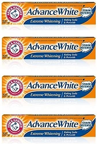 Arm & Hammer Arm and Hammer Advance Whitening Toothpaste .9 Oz Travel Size 4 Pk.