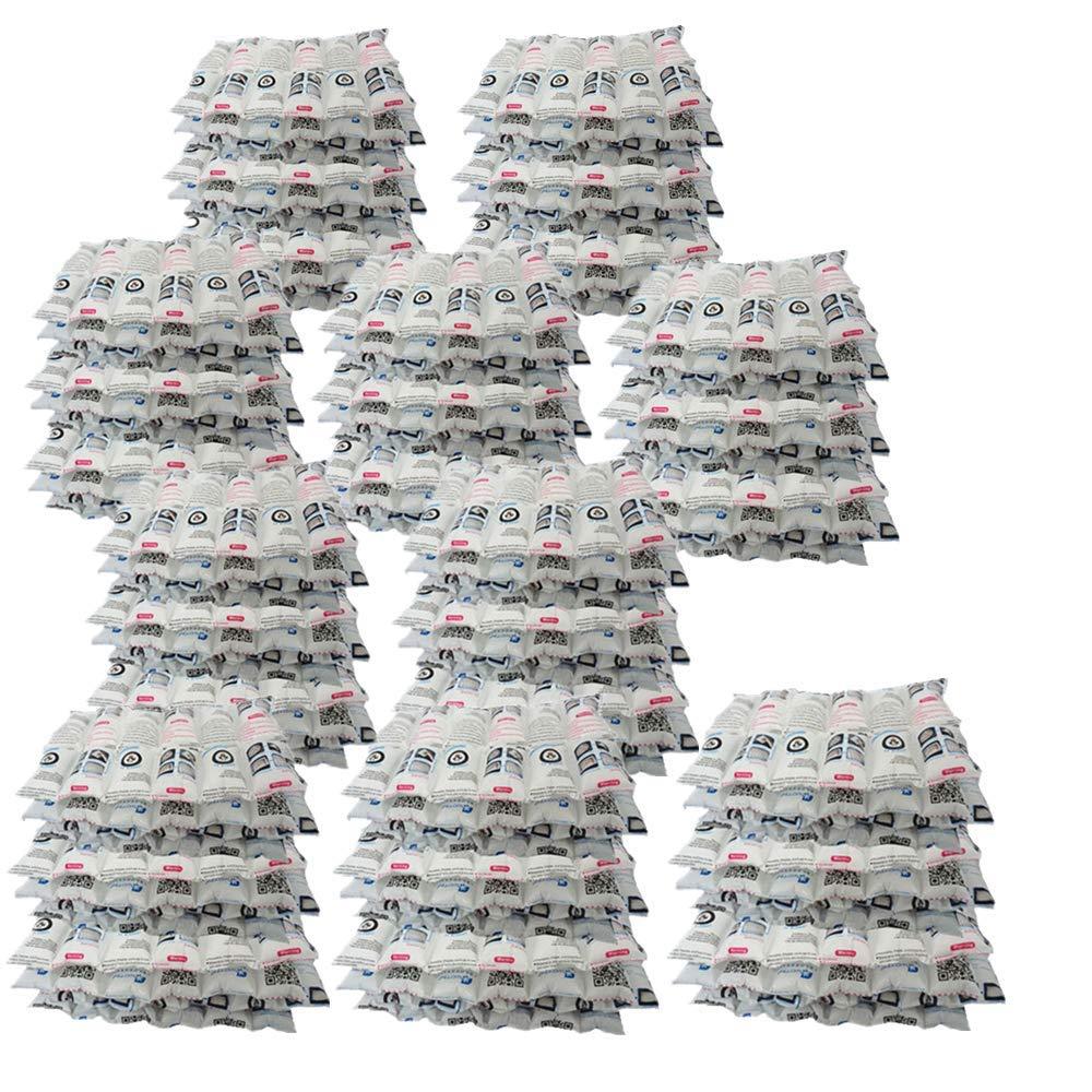 WORLD-BIO Shipping Cold Pack Ice Pack Sheets for Coolers Reusable, Dry Ice Packs Freezer Packs for Shipping Food, Flexible Ice Blankets Frozen Gel Packs Keep Food Fresh Beverage Cold, 13.3"x6.5"/Sheet 50 Sheets