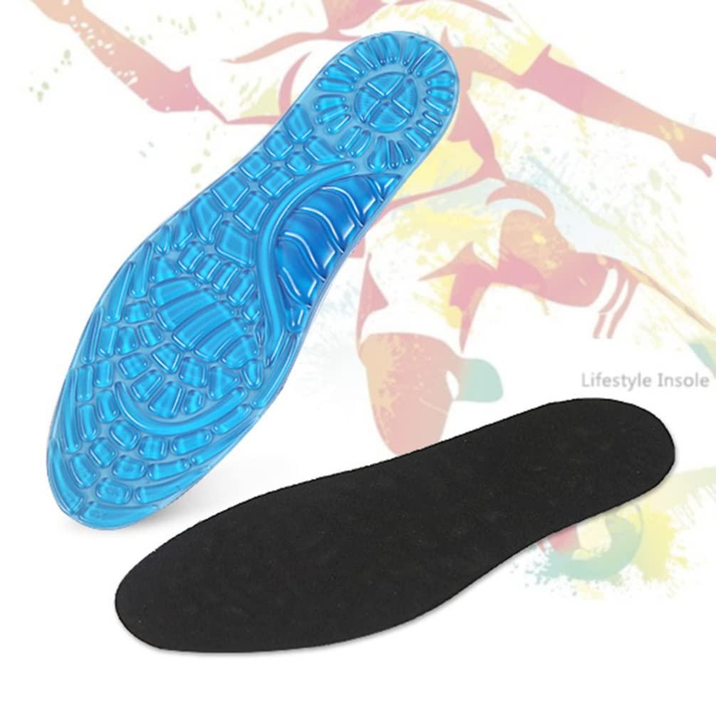 EXCEART EXCEART Gel Shoe Inserts Gel Insoles Foot Arch Support Flat Foot Insoles Shoe Mat Shoe Pad Insole Pad Man and Women Insoles Routine Insoles Shoe Insole Sports Insole Absorb Sweat Particles