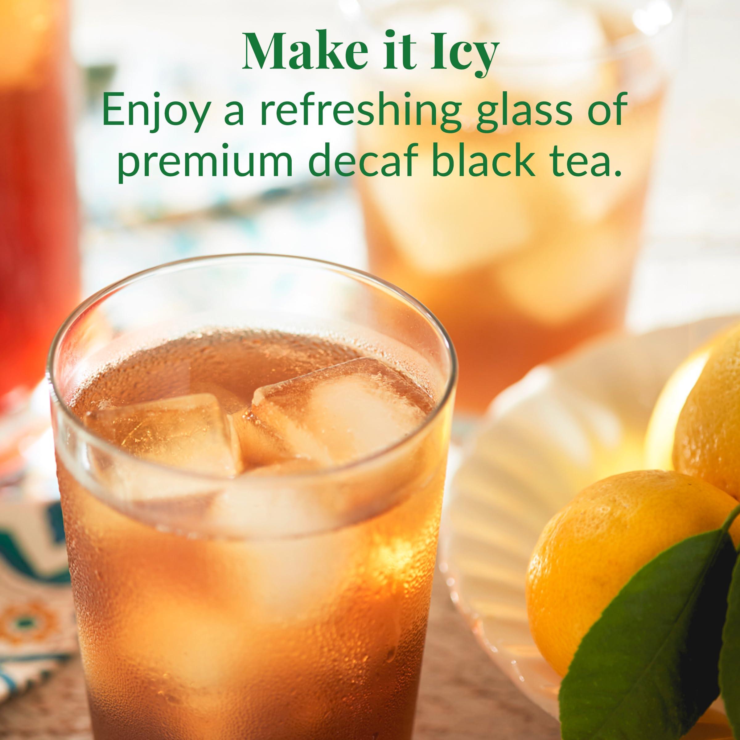 The Republic of Tea The Republic of Tea Decaf Ginger Peach Black Tea, Tin of 50 Tea Bags