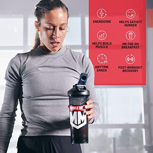 Muscle Milk Muscle Milk Genuine Protein Powder, Chocolate, 2.47 lb, 16 Servings, 32g Protein, 3g Sugar, Calcium, Vitamins A, C & D, NSF Certified for Sport