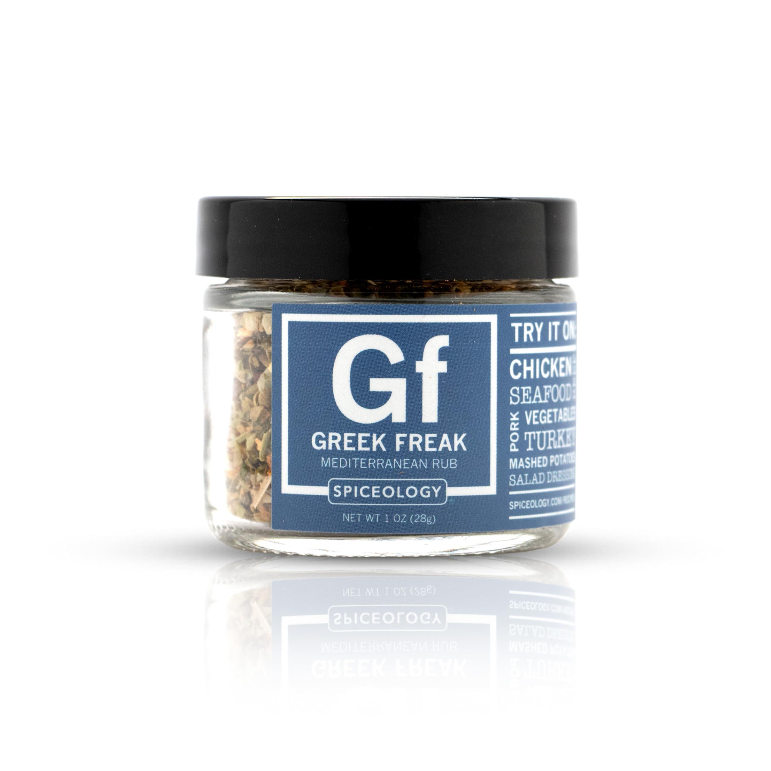 Spiceology Spiceology - Signature Series - BBQ Seasoning Gift Set and Sampler Set - Flavors Included: Cajun, Mexican, Espresso, Greek, Spicy and Korean Spice Blends - Set of 6