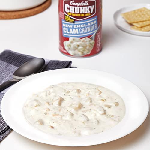 Campbell's Campbell's Chunky Soup, New England Clam Chowder, 18.8 Oz Can