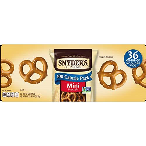 Snyder's of Hanover Snyder's of Hanover Mini Pretzels, 100 Calorie Individual Packs, 36 Ct