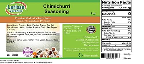 Larissa Veronica Chimichurri Seasoning (1 oz, ZIN: 524480) - 2 Pack