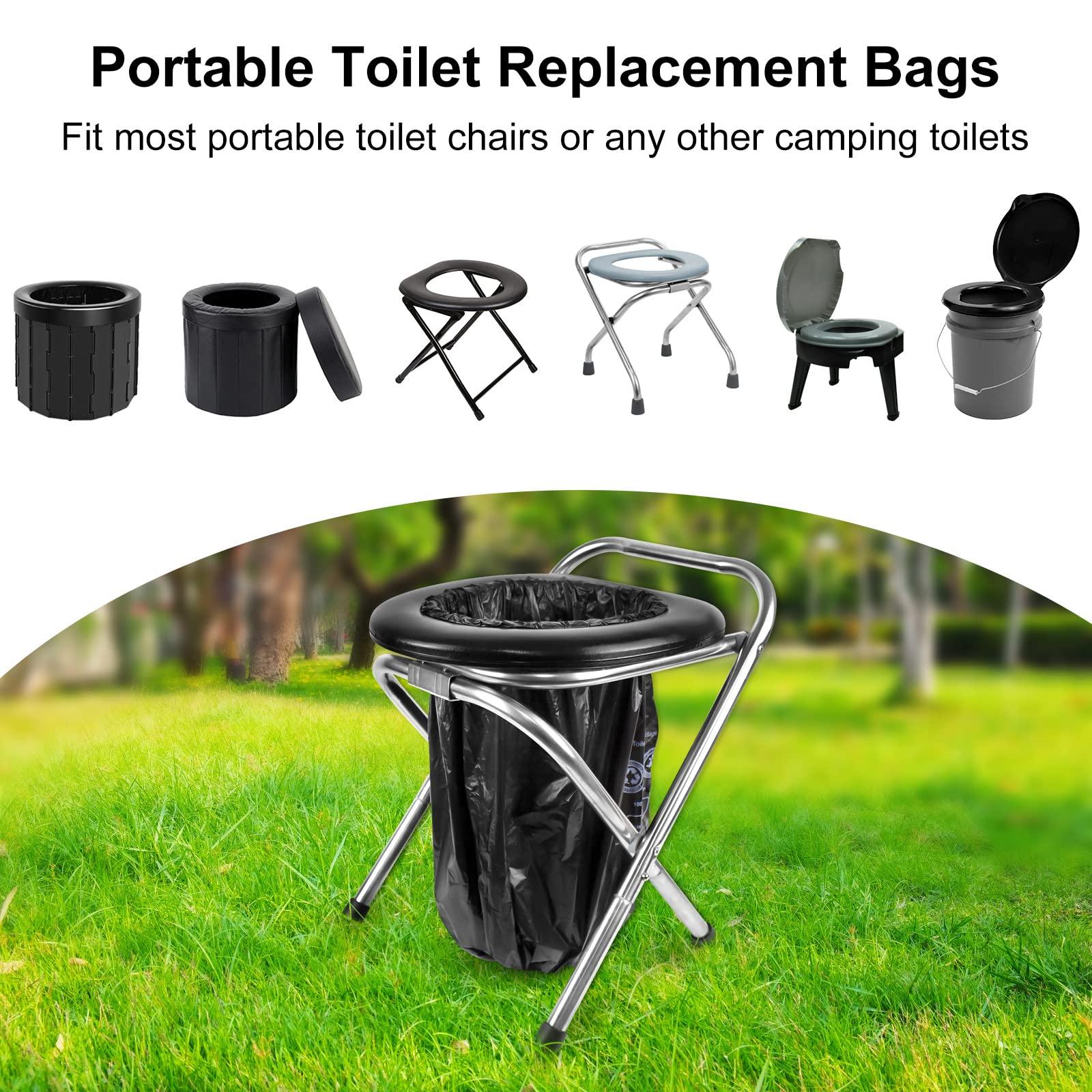 Odree Odree Portable Toilet Replacement Bags | 50 Count 8 Gallon, 30 Liter Camping Toilet Bags for Portable Toilet, Toilet Replacement Bags | Heavy Duty 1 Mils