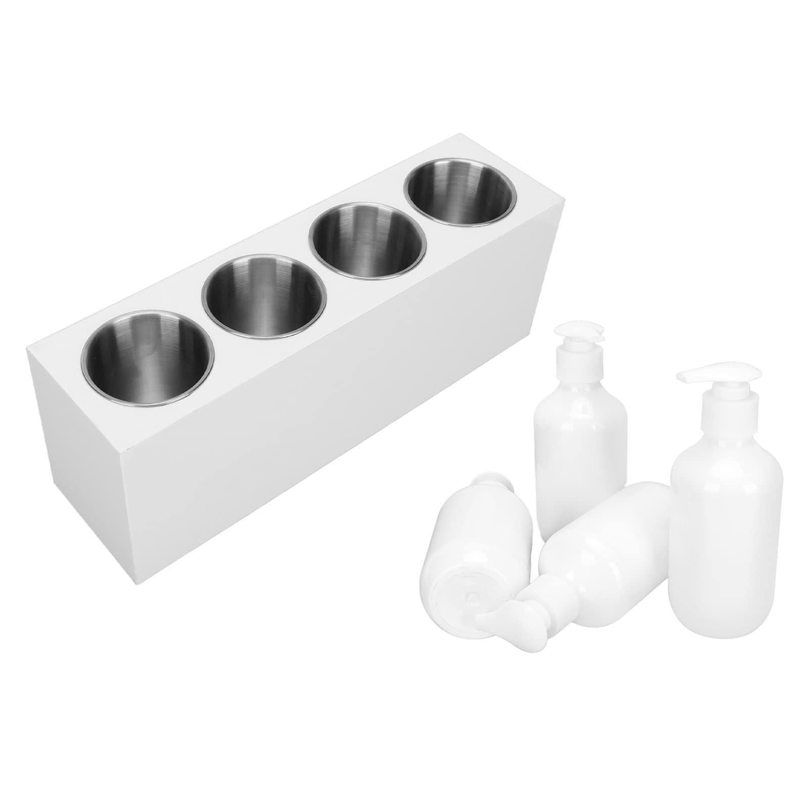 HUAOSN Massage Oil Heater, Fast Heating Safety Function Gel Warmer, Multipurpose 9 Gear Temperature Adjustmen Heated Lotion Warmer, for Heating Massage Oils(US)