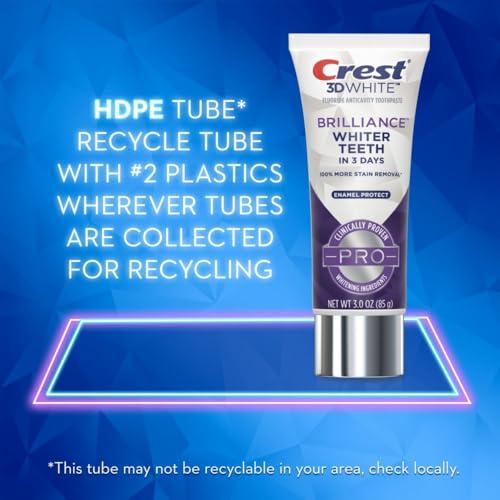 Crest Crest 3D White Brilliance Pro Enamel Protect 3oz 3 Pack