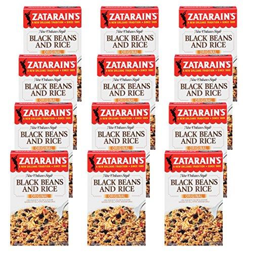 Zatarain's Zatarain's Black Beans & Rice, 7 oz (Pack of 12)