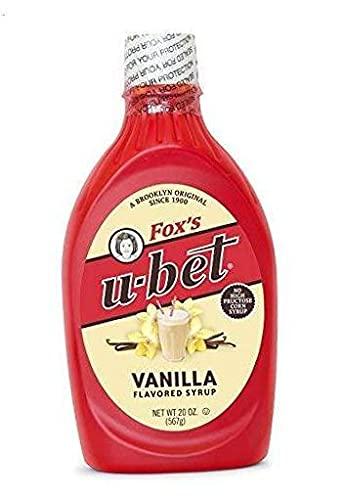 Foxs U-Bet Fox's U-Bet Vanilla Syrup (20 Oz Bottle)