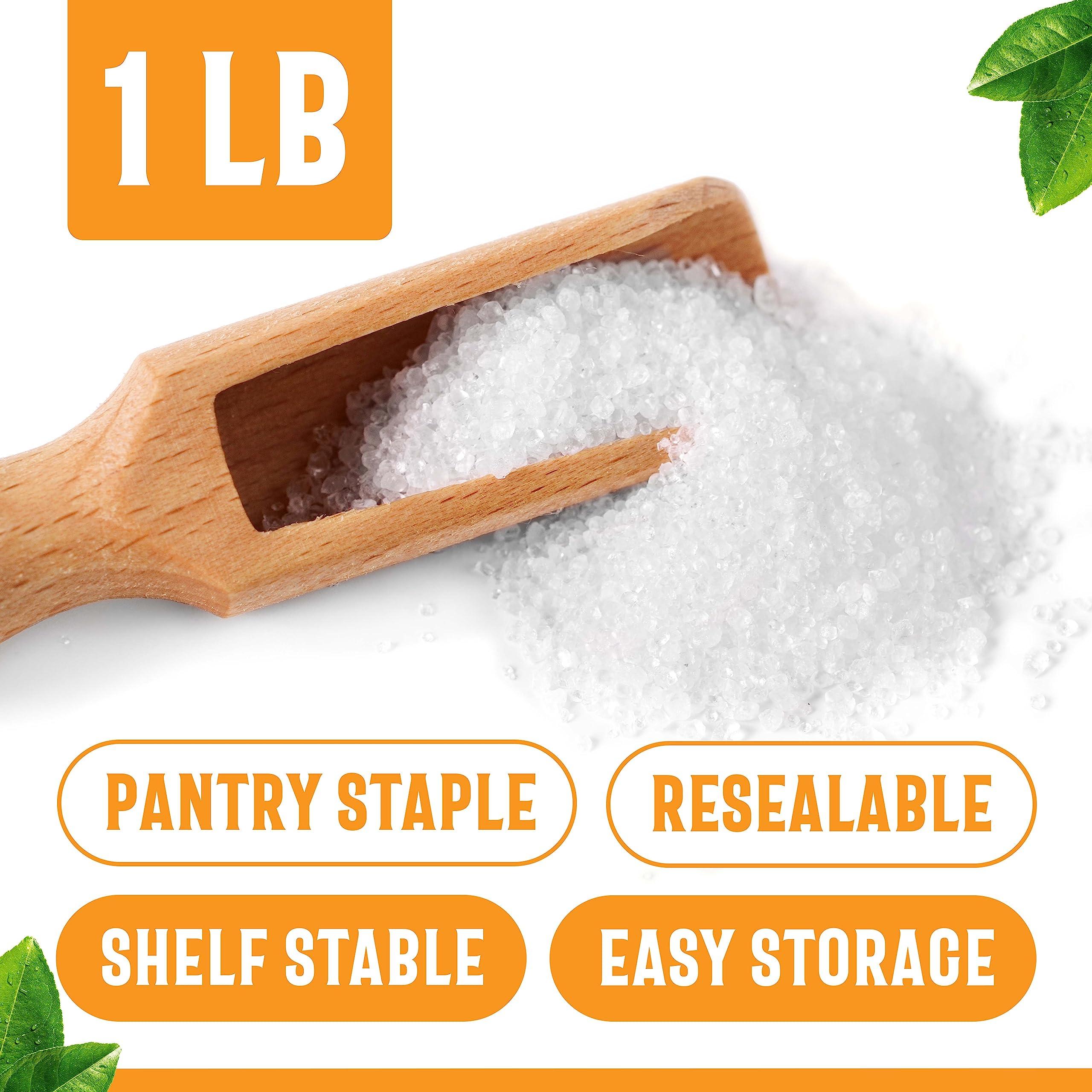 One In A Mill ONE IN A MILL Citric Acid Powder 1LB | Food Grade for Cooking, Baking, Canning, and Cheese Making | All-Natural Preservative & Flavor Enhancer | DIY Skincare, Bath Bombs, Water Softening, and Cleaning