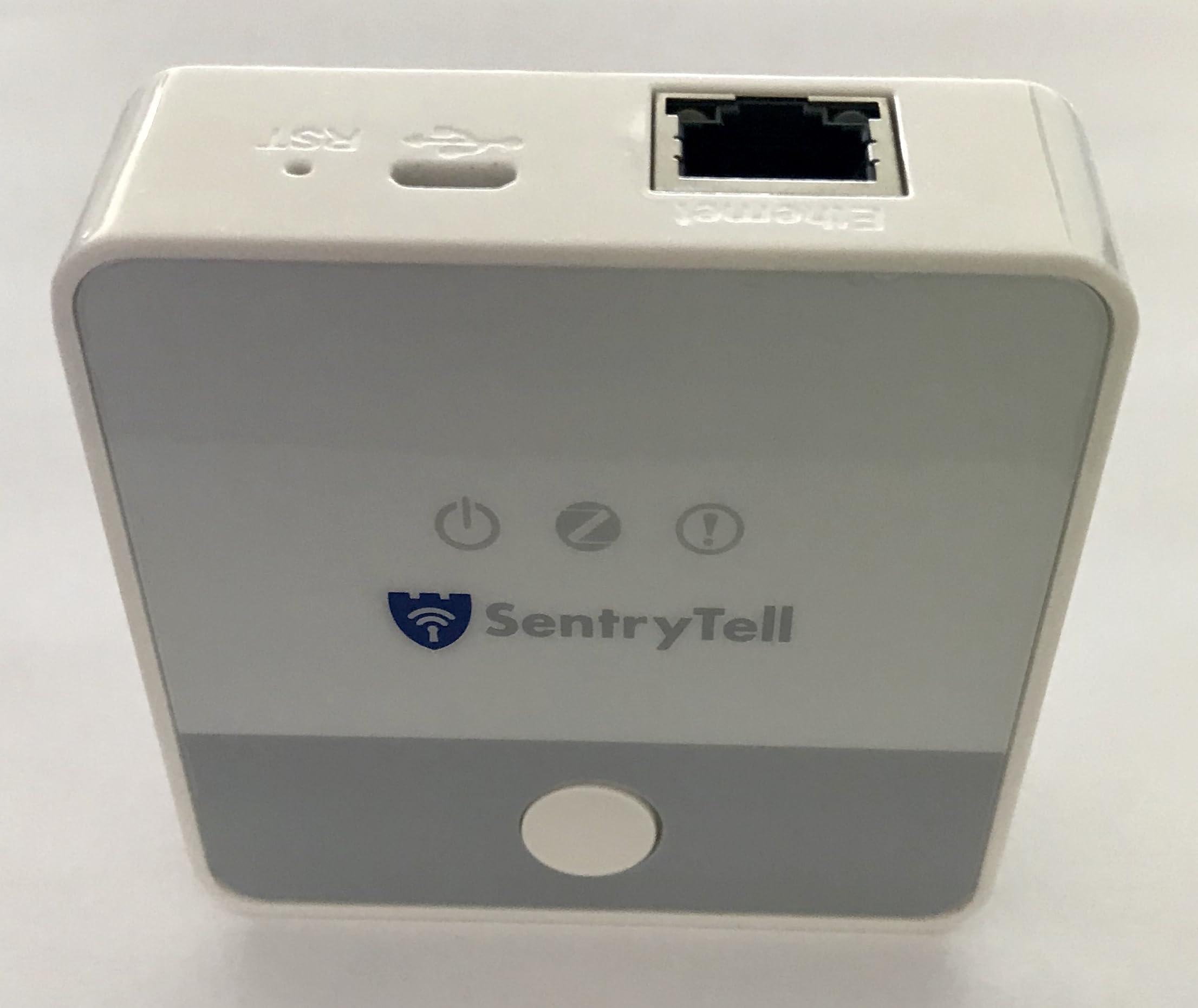 SentryTell SentryTell Senior Monitoring System with Wireless Motion Sensors, Door and Window Security Alarms, and Real-Time Alerts for Elderly Patient Care, Remote Monitor