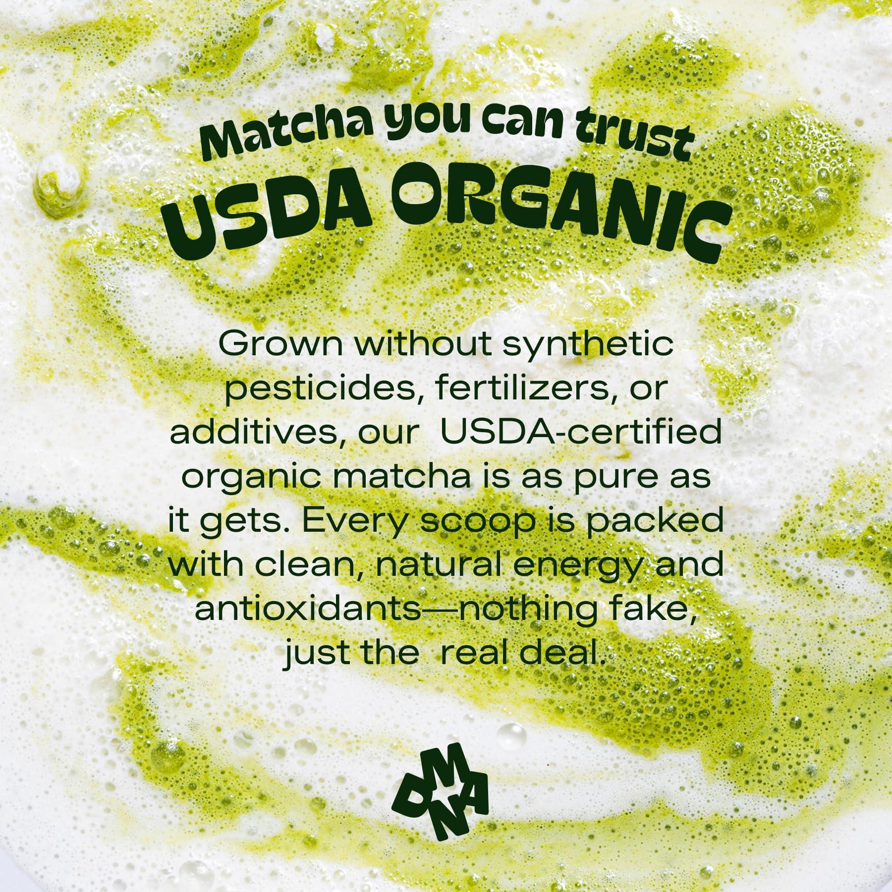 MATCHA DNA MATCHA DNA Certified Organic Matcha Green Tea Powder (8 oz TIN CAN)
