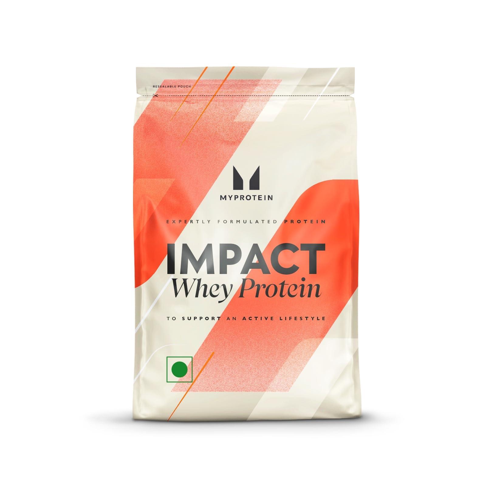 Myprotein MyProtein Impact Whey Protein, Unflavoured, Pouch, Size: 2.5kg
