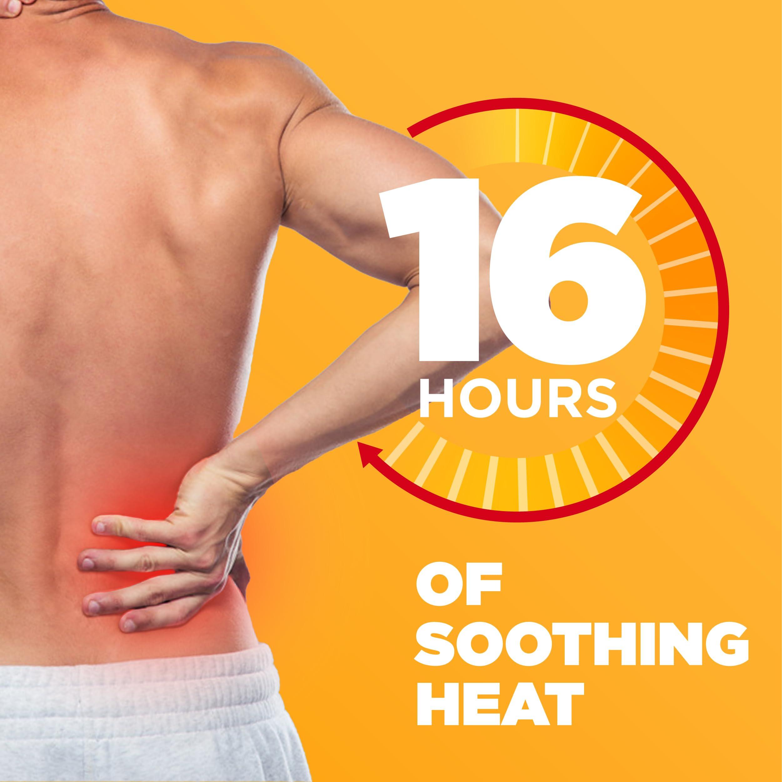 ThermaCare ThermaCare Back Pain Therapy Lower Back & Hip Small/Medium Pain Relief Heat Wraps, 3 Count