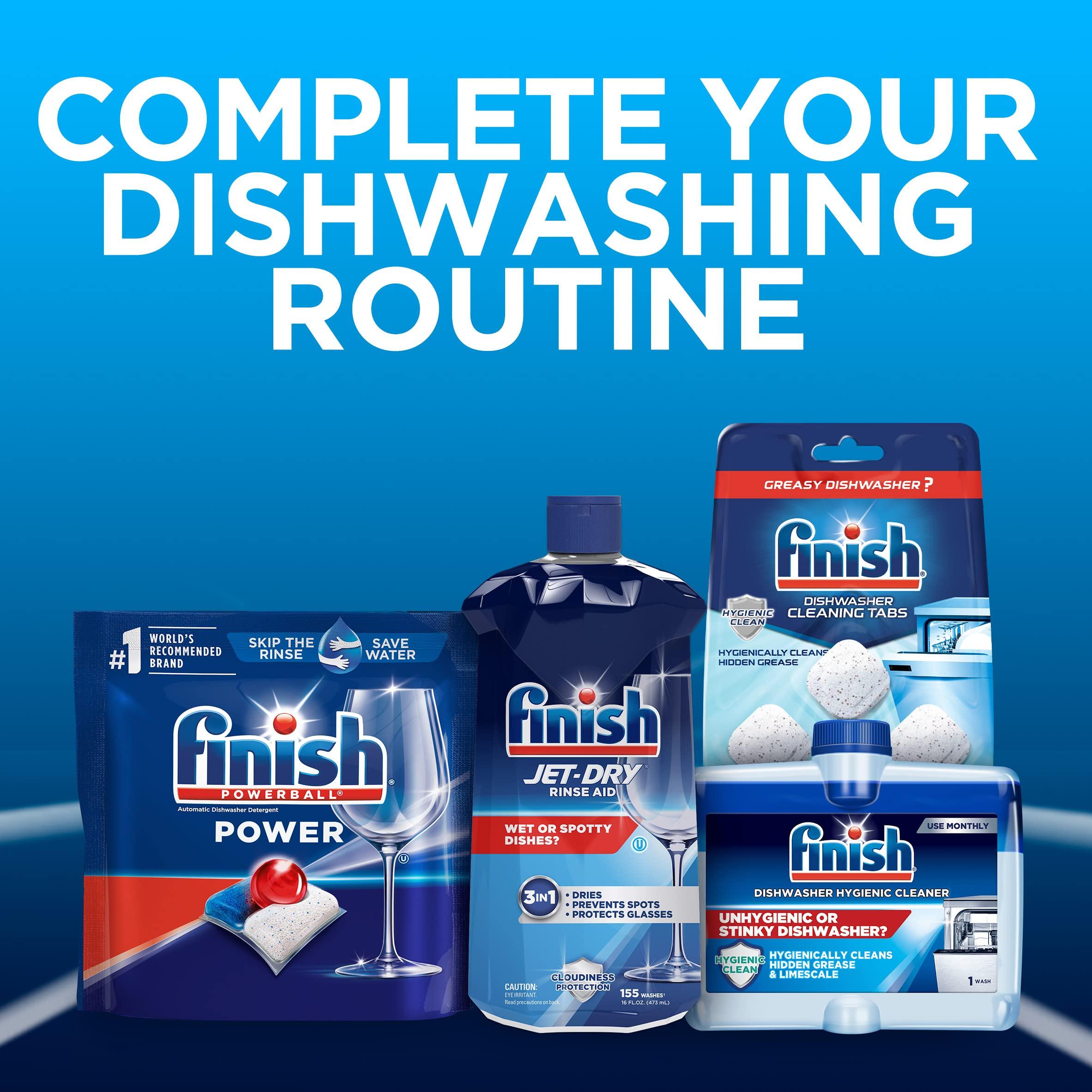 Finish FINISH Power - 18ct - Dishwasher Detergent - Powerball - Dishwashing Tablets - Dish Tabs