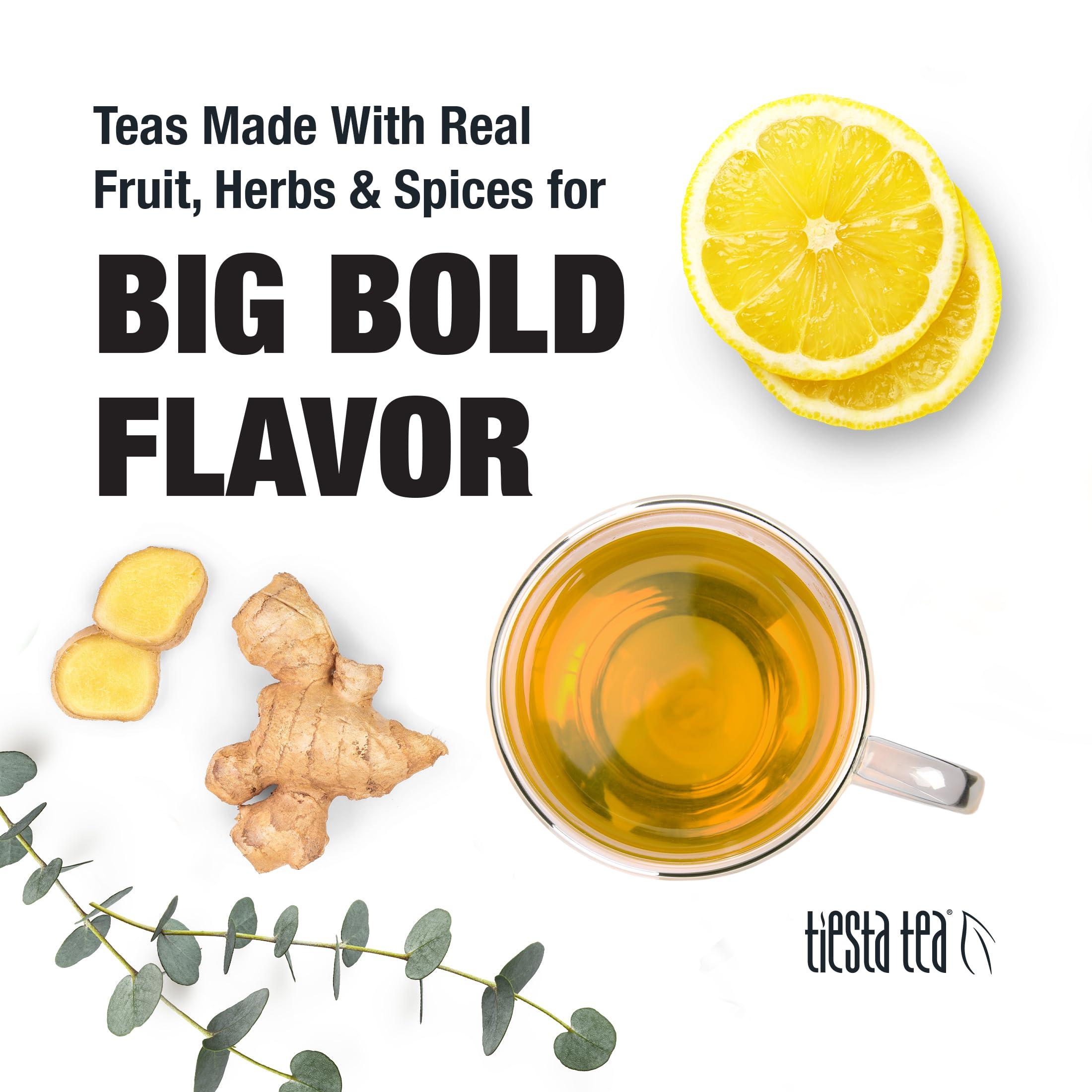 Tiesta Tea Tiesta Tea - Meyer Lemon Zest | Zesty Lemon Herbal Tea | Premium Loose Leaf Tea Blend | Caffeine Free Herbal Tea | Make Hot or Iced & Up to 25 Cups - 2 oz Resealable Pouch
