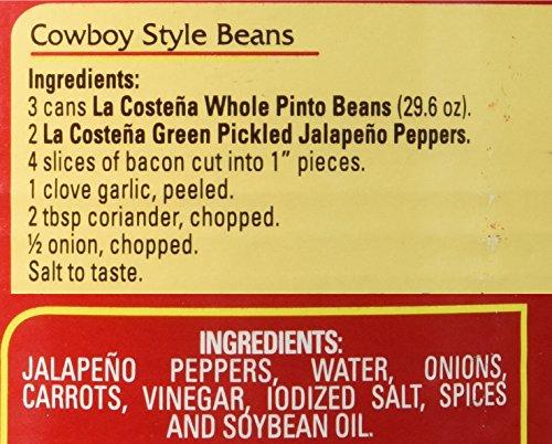 La Costea LA COSTENA Whole Jalapeno Pepper, 26 oz (6)